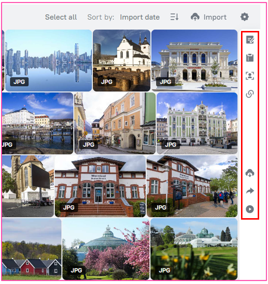 Getting started with the Picvario interface